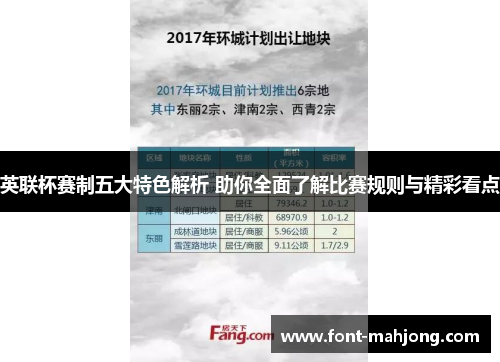 英联杯赛制五大特色解析 助你全面了解比赛规则与精彩看点